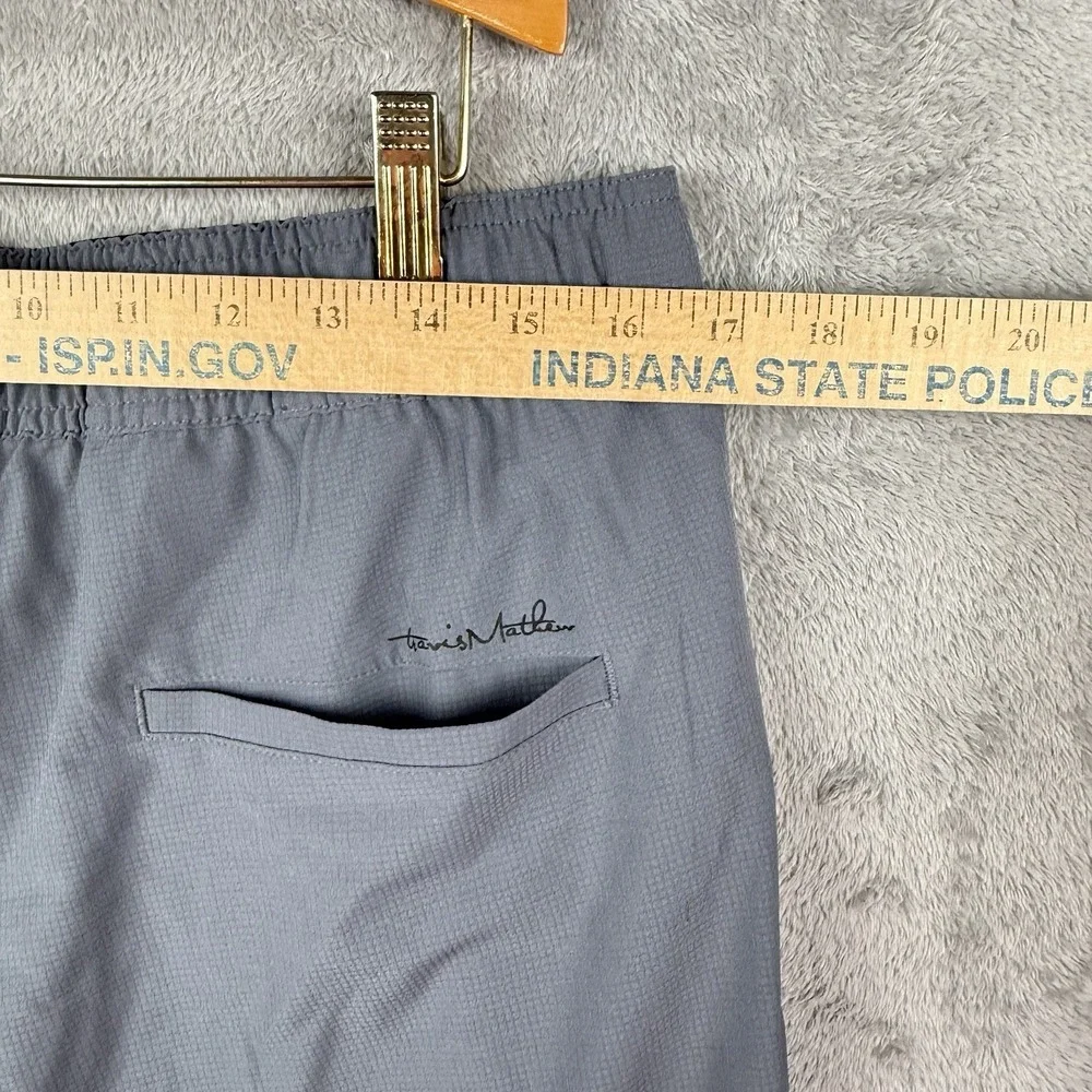 Travis Mathew Travel Pant 2.0 Mens L Gray Performance Stretch Golf NWT
